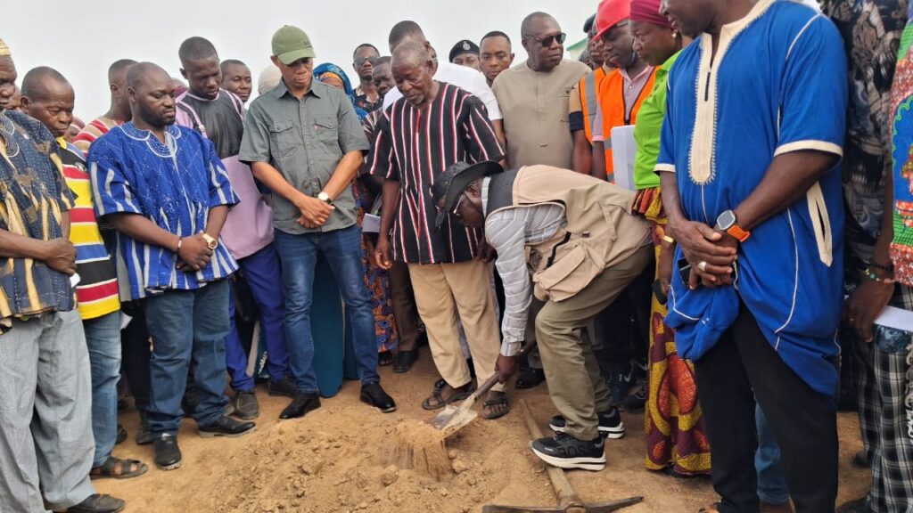 Minister cuts sod for 24-Hour Economy Market in Kassena-Nankana West 1 WhatsApp Image 2026 05 08 at 22.28.37